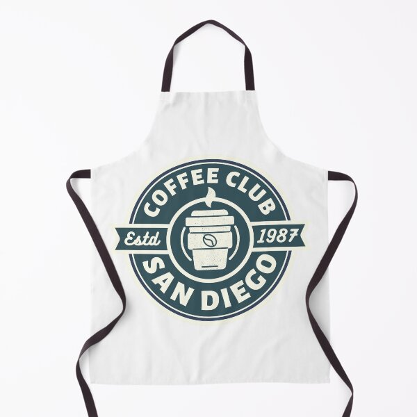 Item preview, Coffee Club San Diego Established in 1987 Retro 80s Style Design designed and sold by RetroDesignsNW.