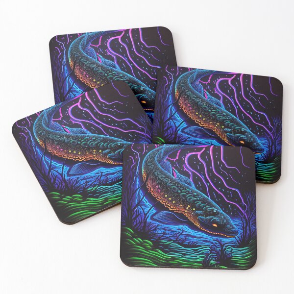 Item preview, Jolt of Color - Electric Eel Under The Sea designed and sold by mcmtdesigns.