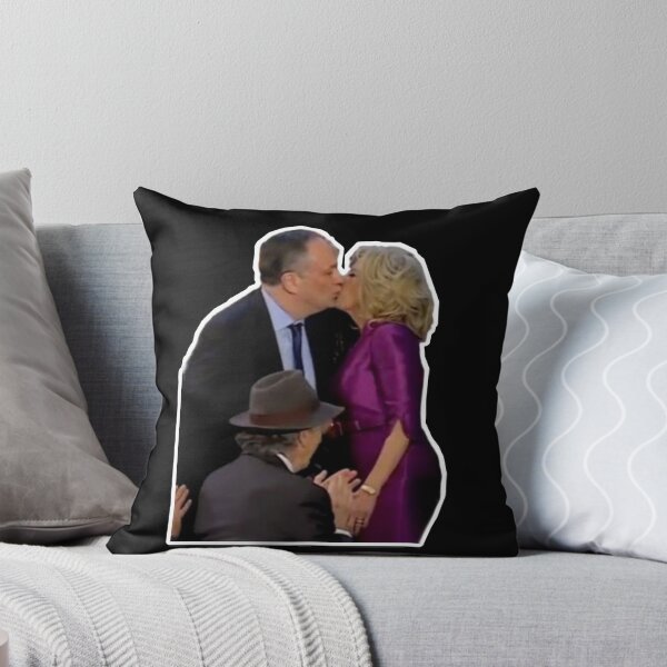 Item preview, Smooch of VP Kamala Harris's Husband and Joe Biden's Wife designed and sold by Dude 4U.
