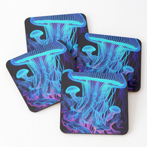 Item preview, Sea of Light - Jellyfish Under The Sea designed and sold by mcmtdesigns.