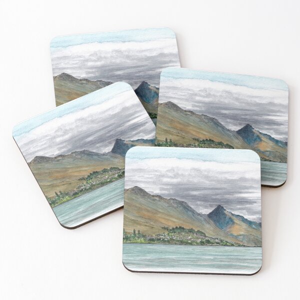 Item preview, Stormy Kelvin Heights Watercolour designed and sold by Tom Napper Design.
