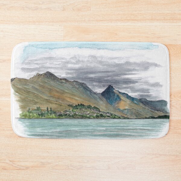 Item preview, Stormy Kelvin Heights Watercolour designed and sold by Tom Napper Design.
