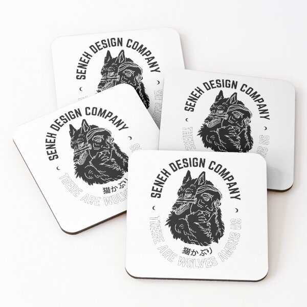 Item preview, Wolf Hiding Behind Mask | Seneh Design Co. designed and sold by SenehDesignCo.
