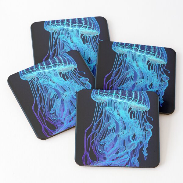 Item preview, Undersea Radiance - Jellyfish Under The Sea designed and sold by mcmtdesigns.