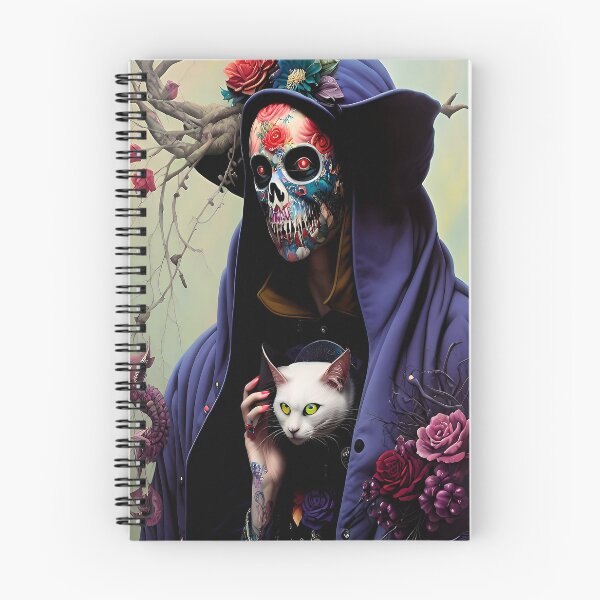 Item preview, Criatura aterradora con gato designed and sold by digitalartpro.