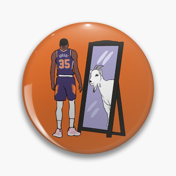 Item preview, Kevin Durant Mirror GOAT (Phoenix) designed and sold by RatTrapTees.