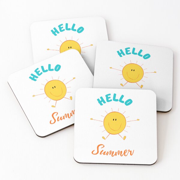 Item preview, Hello summer smiling sun designed and sold by DesignsByMadiha.