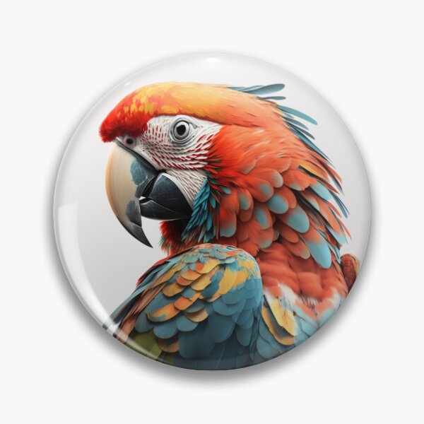 Item preview, Scarlet Macaw Portrait  designed and sold by PharaohofSedona.