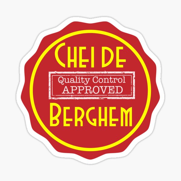 Logo Chèi de Bèrghem Sticker