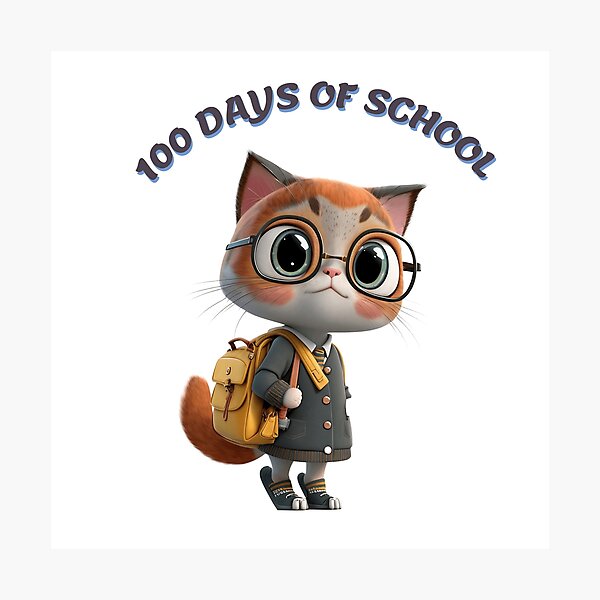 Item preview, 100 Days of School designed and sold by Chom-on.