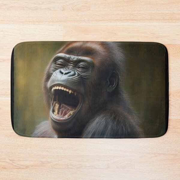 Item preview, Mountain Gorilla Laughing Gorilla Funny Ape designed and sold by Brockinator.