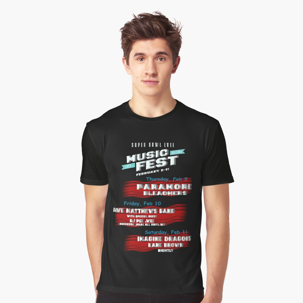 Super Bowl Music Fest 2023 Line-Up Essential T-Shirt for Sale by