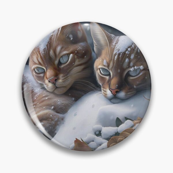 Item preview, Abyssinian Cats Frozen designed and sold by Nocturne  Paws.