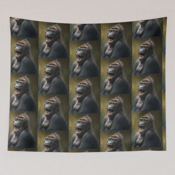Item preview, Mountain Gorilla Laughing Gorilla Funny Ape designed and sold by Brockinator.
