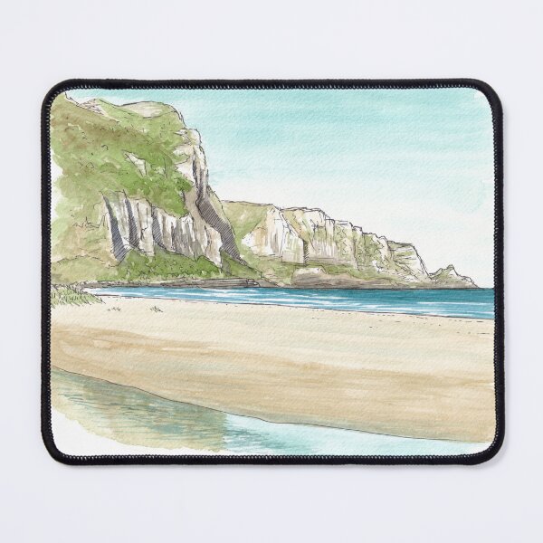 Item preview, Purakuanui Bay Watercolour designed and sold by Tom Napper Design.