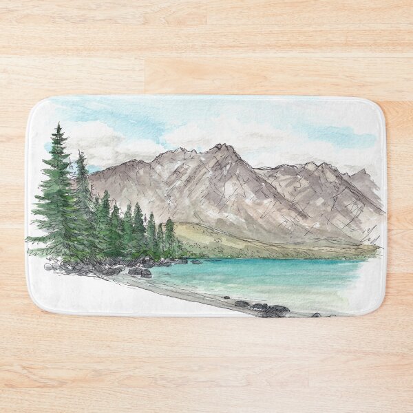 Item preview, Remarkables from Kelvin Peninsula Watercolour designed and sold by Tom Napper Design.