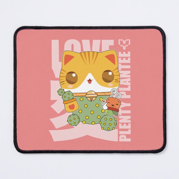 Item preview, Valentine's Day Bunny Cactus Cat designed and sold by plentyplantee.