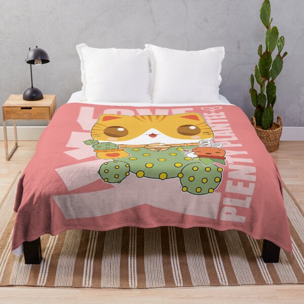 Item preview, Valentine's Day Bunny Cactus Cat designed and sold by plentyplantee.