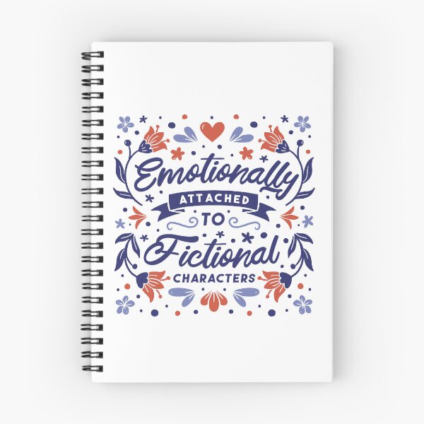 Item preview, Emotionally Attached To Fictional Characters - Book lovers designed and sold by micbook.