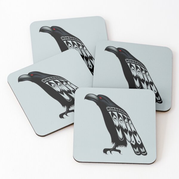 Item preview, Black Raven Pacific Northwest Art designed and sold by GrizzlyMountain.