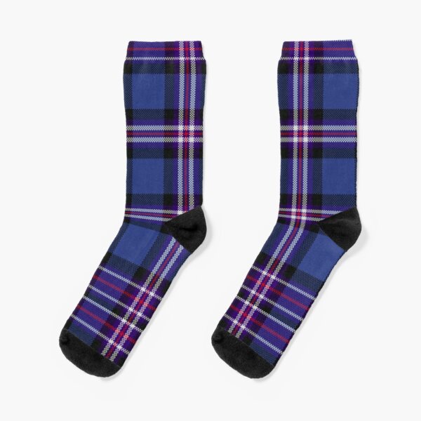 Item preview, Tartan von Rangers Scotland blauer Hintergrund mit roten, weißen und blauen Linien und schwarz designed and sold by Petermac44.