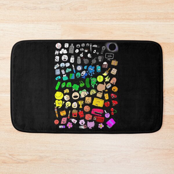 Item preview, BFDI Inanimate Insanity All Characters Transparent Classic   designed and sold by LeighWalter.
