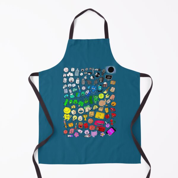 Item preview, BFDI Inanimate Insanity All Characters Transparent Classic   designed and sold by LeighWalter.