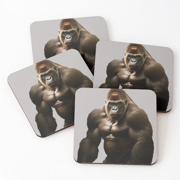 Item preview, Mountain Gorilla Strong Primate Ape Strong designed and sold by Brockinator.