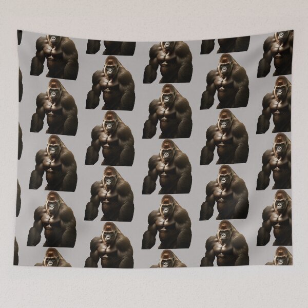 Item preview, Mountain Gorilla Strong Primate Ape Strong designed and sold by Brockinator.