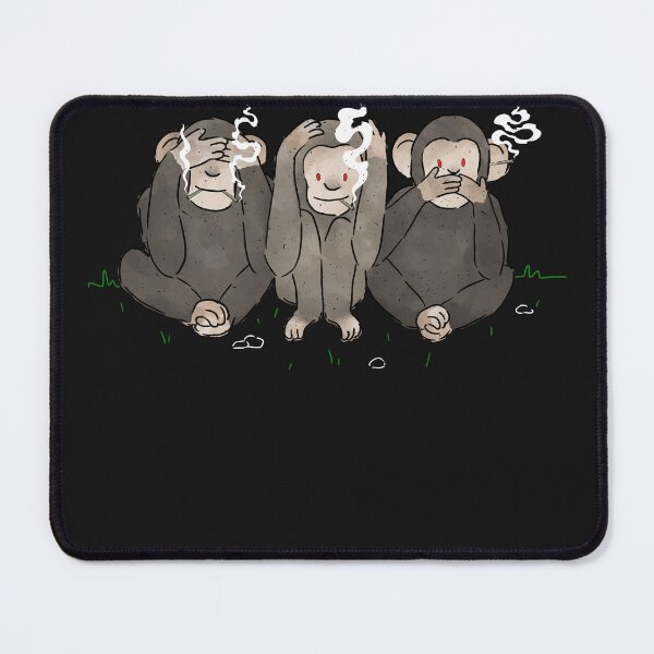 Item preview, 3 smoking monkeys designed and sold by ChrisFeil.