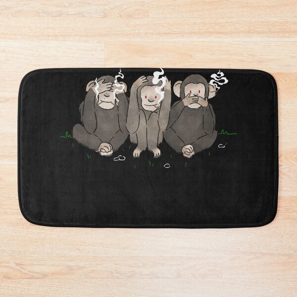 Item preview, 3 smoking monkeys designed and sold by ChrisFeil.