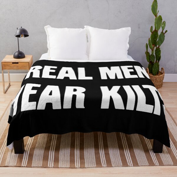 Item preview, Real Men Wear Kilts designed and sold by Good-Looking Corpse.