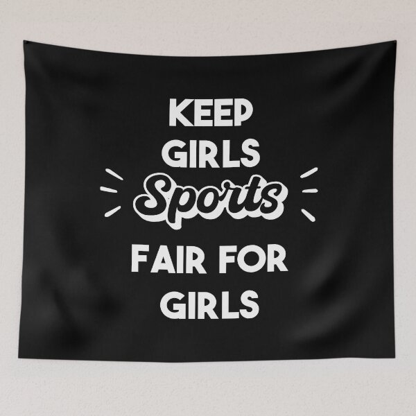 Item preview, Keep girls Sports Fair for Girls - Fair Play for Women’s Sports  designed and sold by Raiko-art.