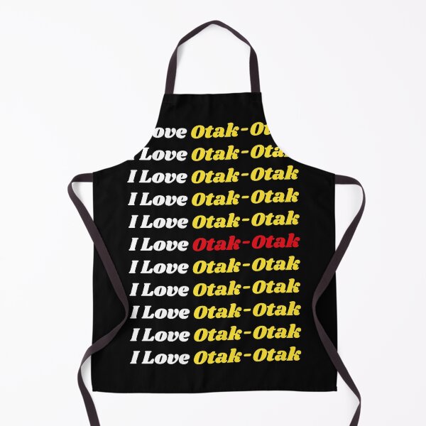 Item preview, 'I Love Otak-Otak' Malay Cuisine - Delicious Food Text Based Design designed and sold by Ridiculam Toga.