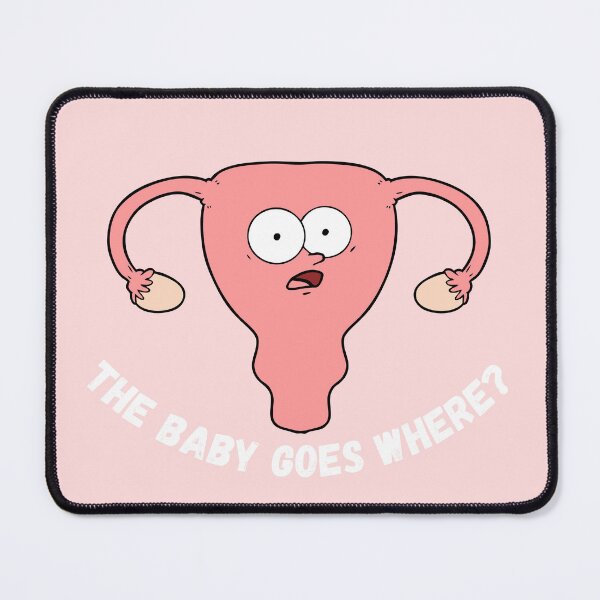 Item preview, Surprised uterus for happy womb day ivf support gift funny uterus designed and sold by Lady-Frost.