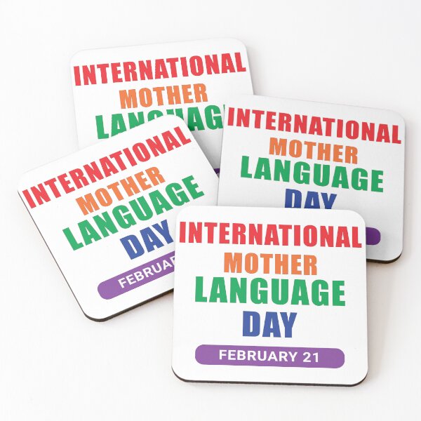 Item preview, International Mother Language Day sticker designed and sold by Bright-Store.