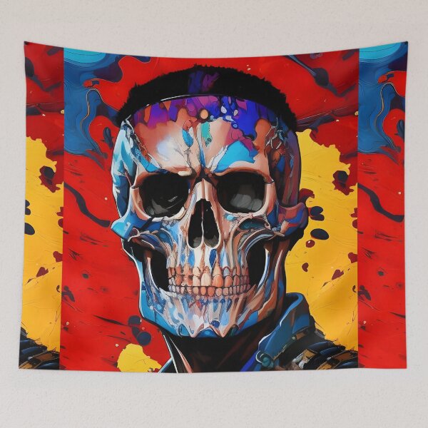 Item preview, Psychedelic Skull #19 designed and sold by mrbribe.