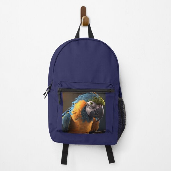 Item preview, Blue and Gold Macaw Portrait designed and sold by PharaohofSedona.