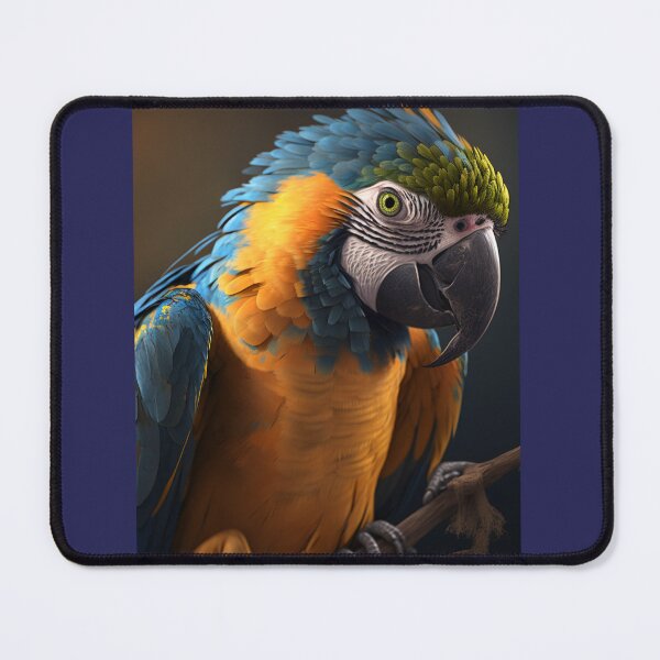 Item preview, Blue and Gold Macaw Portrait designed and sold by PharaohofSedona.
