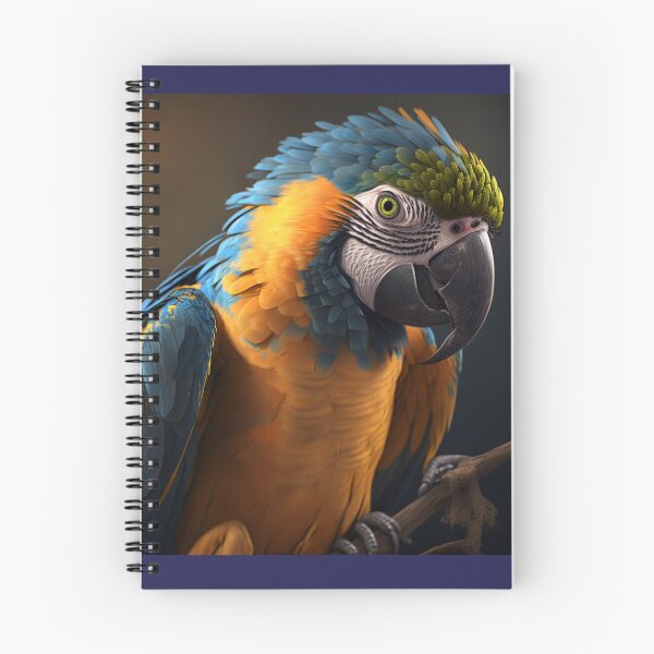 Item preview, Blue and Gold Macaw Portrait designed and sold by PharaohofSedona.