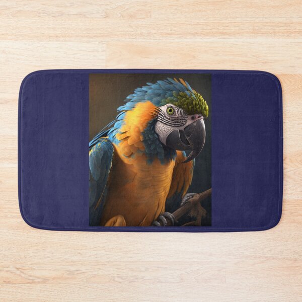 Item preview, Blue and Gold Macaw Portrait designed and sold by PharaohofSedona.