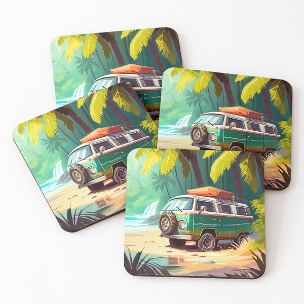 Item preview, Jungle van designed and sold by ShopLeilaArt.