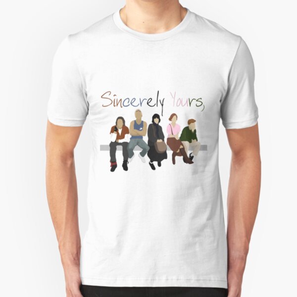 Sincerely Yours, The Breakfast Club Slim Fit T-Shirt