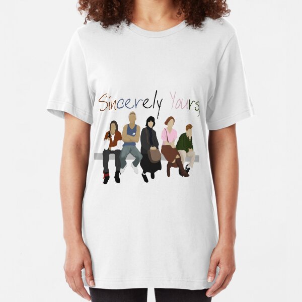 Sincerely Yours, The Breakfast Club Slim Fit T-Shirt
