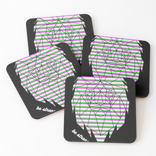 Item preview, Leo - be strong strong black white flicker designed and sold by AUEROCHSE.