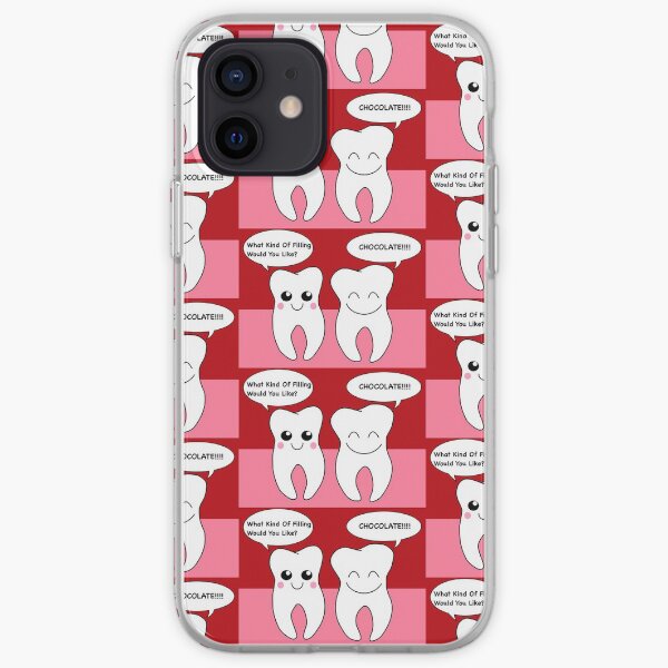 Dientes divertidos Funda blanda para iPhone