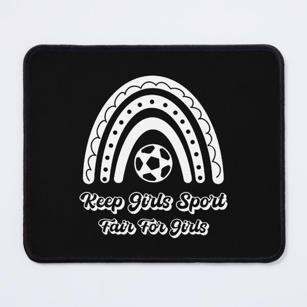 Item preview, Keep girls Sports Fair for Girls - Fair Play for Women’s Soccer designed and sold by Raiko-art.