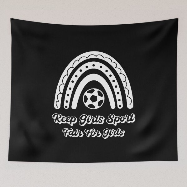 Item preview, Keep girls Sports Fair for Girls - Fair Play for Women’s Soccer designed and sold by Raiko-art.