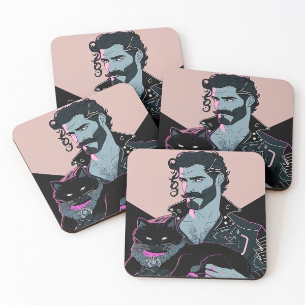 Item preview, Cat Dad in the Moonlight designed and sold by Tanis-Tweedale.