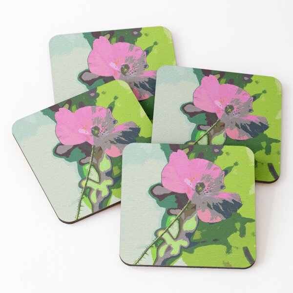 Item preview, Textured Abstract Poppy designed and sold by K D Graves Photography.